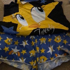 Looney Tunes Tweety pj short set